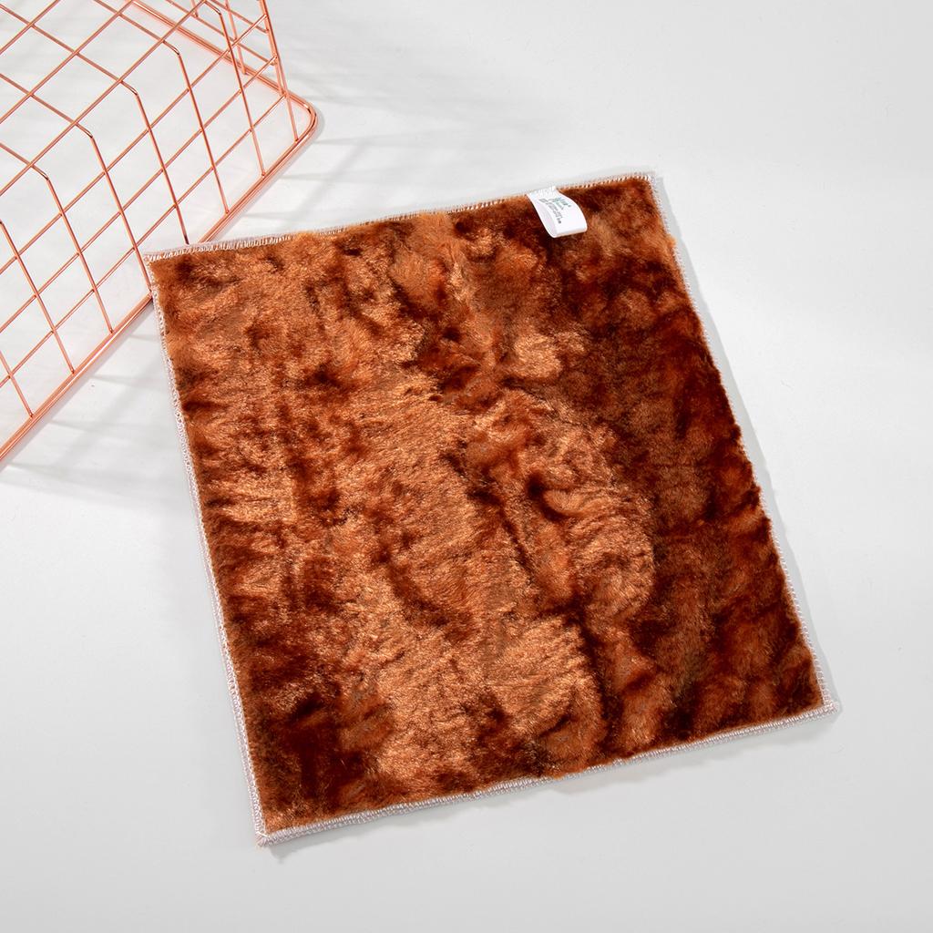 Ring green wood fiber dishwashing towels, independent packaging for kitchen use, lazy rags, scouring cloths are not easy to stain with oil dishcloths