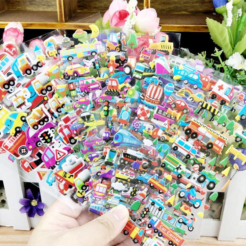 3D Dinosaur Pop-Up Stickers for Kids - Early Education & Rewards