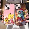 B-74 Christmas Pokemon Black Case for OPPO A5 A9 A15 A16 A55 A94 A95 A96 Reno 6 7 8 10 5G Realme 7I 8I C30 C31 VIVO V23E V25 V27 Pro Y20S Y17S