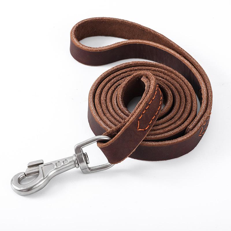 

Поводок из коровьей кожи Поводок для собаки Ручная прошивка Поводок из коровьей кожи Поводок для крупной собаки Поводок для собаки 1 meter