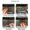 For RISING AUTO/MG MARVEL R 2021-2023 Car Interior Center Console Transparent TPU Protective Film Anti-scratch Repair Film Refit