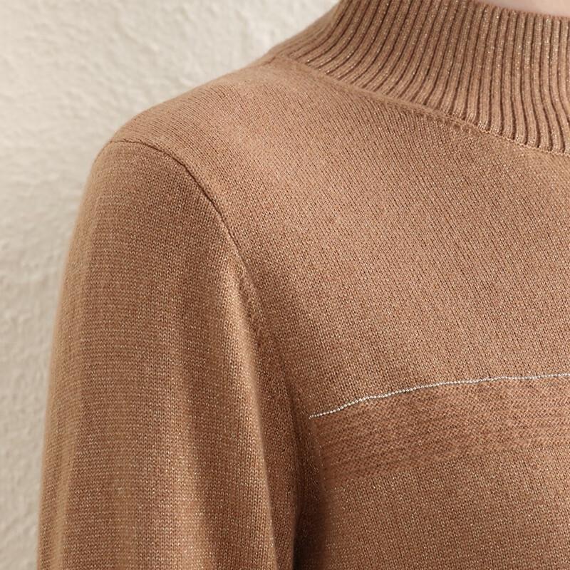 Hengyuanxiang HTNZ19 Women's Washable Wool Sweater