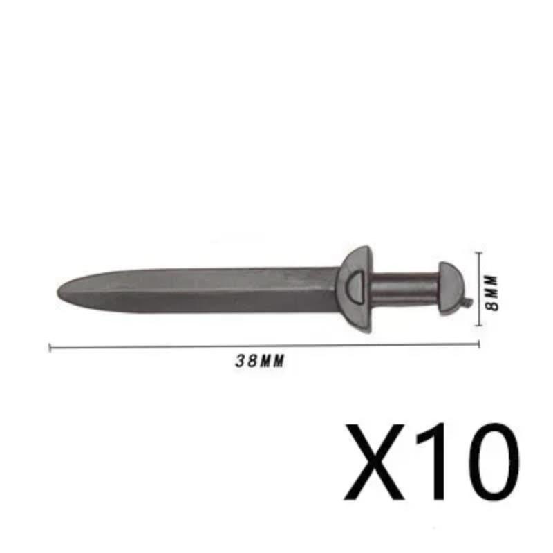 Military Building Blocks Medieval Middle Ages Solider Spartan Warrior Crusader Knights Figures Weapons Sword Spear Crossbow MOC