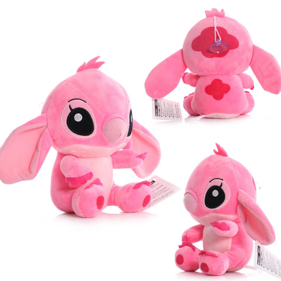 20cm Stitch Stuffed Plush Models Cartoon Stuffed Plush Dolls Anime Plush Baby Toys Kawaii Kids Birthday Gift