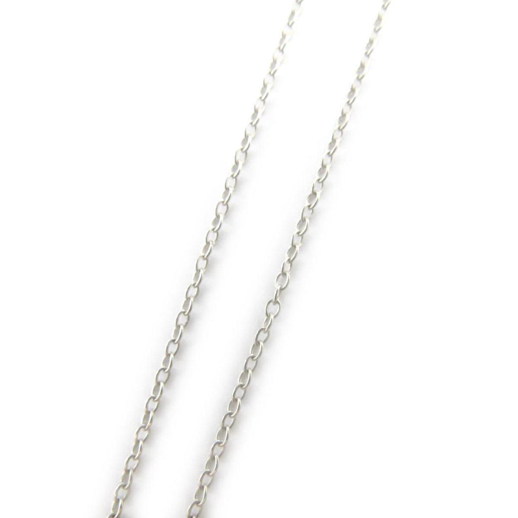 Les Trésors De Lily [J5712] - Silver Necklace 'Opal Goddess' Silver White (rhodium-plated) - 40x25 Mm
