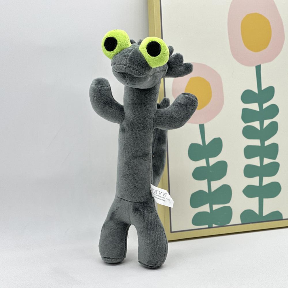Новая плюшевая игрушка-кукла Toothless Dance Grey Big Eyes Toothless Black Dragon — фото 3