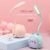 USB LED stolní lampa Králík světlo Roztomilá kreslená lampa USB dobíjecí LED světlo na čtení Ochrana očí Barevné noční světlo Novinka