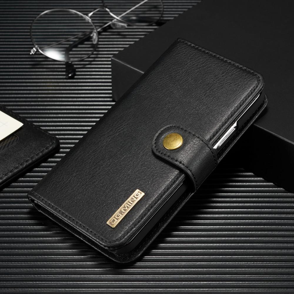 Magnetic 2 In 1 Removable Wallet Flip Case For iPhone15 14 Plus 12 11 13 Pro MAX XR XS Case Luxury Detachable Leather Back Cover