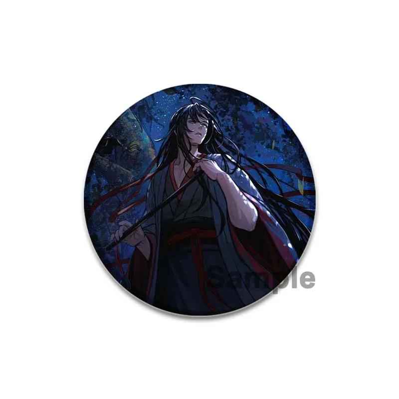32/44/58mm Anime Mo Dao Zu Shi Brosche Wei Wuxian Anstecknadel Handgemacht Zinn Anstecknadel Anstecknadel für Rucksack Kleidung Schmuckzubehör Geschenke