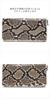 Natural Diamond Python Long Wallet YKK Wallet Snake Skin Snake Python Genuine Leather Round Zip Round Zipper Long Wallet Large Large Capacity Flashy