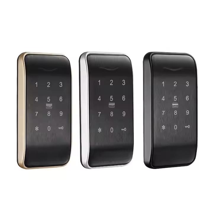 Electronic Induction Locker Lock Is Suitable for Gym, Family Bath Center, Sauna Room Drawer Cabinet, Safe and Convenient (Black,Credit Card) чёрный