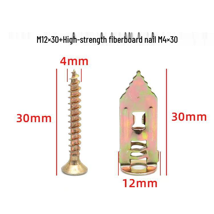 No-Drill Drywall Expansion Hammer-In Anchors