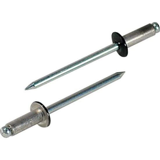 EBI Color Rivets Black 1000pcs CNSA42B 4-2