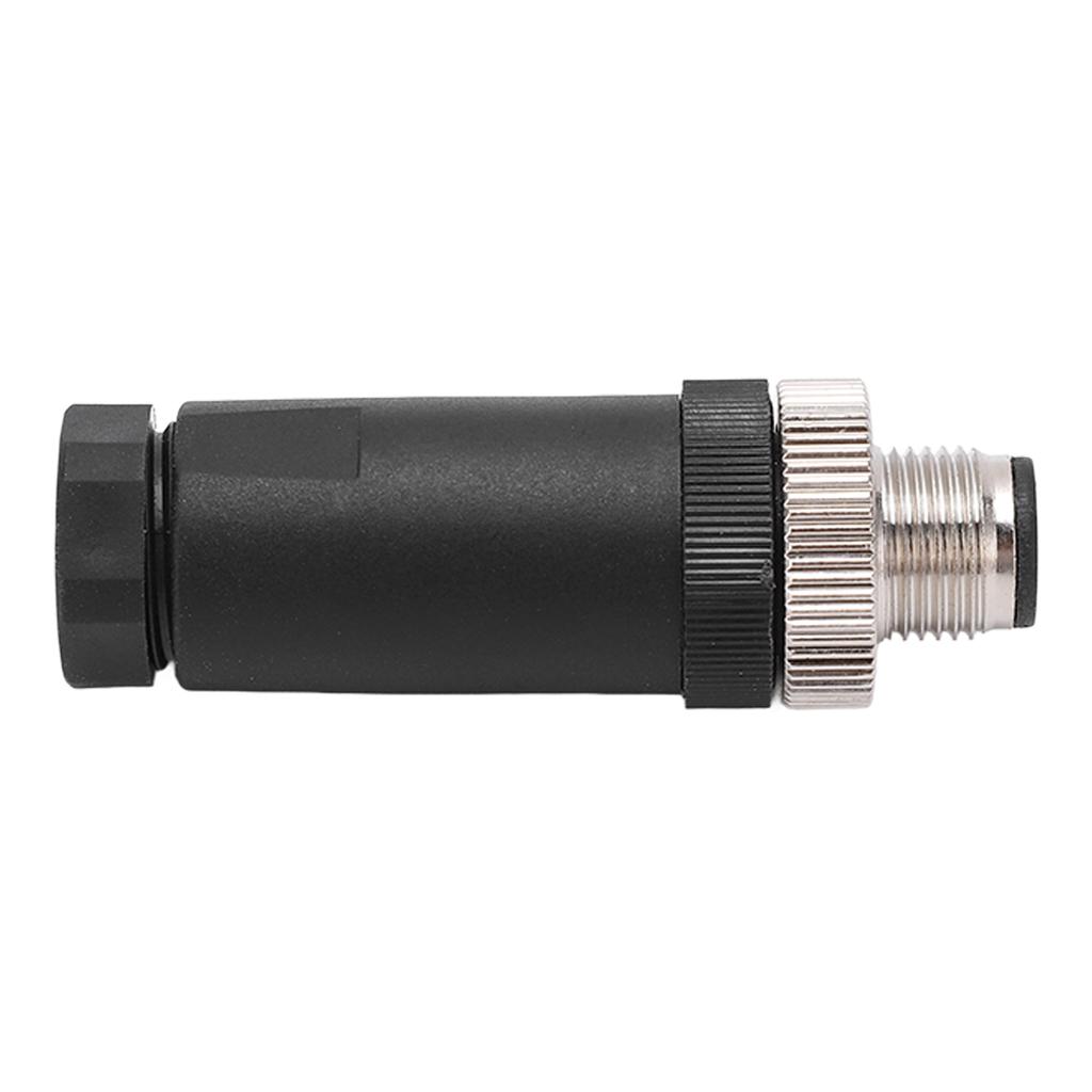 For NMEA 2000 Male Field Installable Connector M12 5 Core IP67 Waterproof Boat Accessories for Lowrance Networks