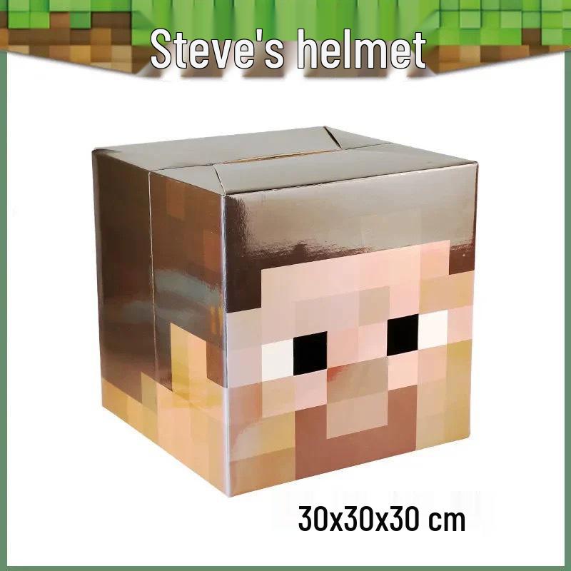 Головные уборы Minecraft: Бумажные модели персонажей: Стив, Эндермен и Крипер Contact for Bulk