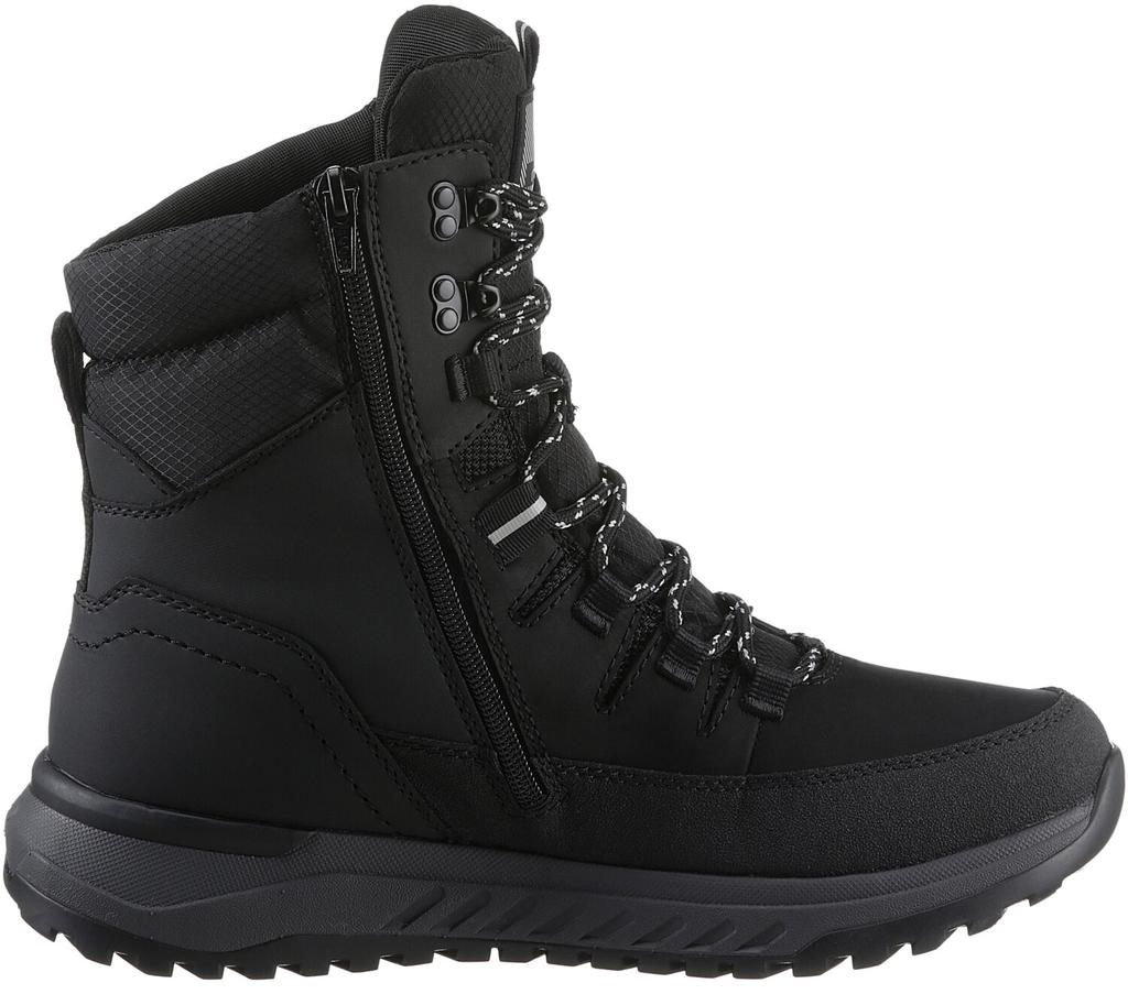 Ботинки на шнуровке Rieker красный черный белый