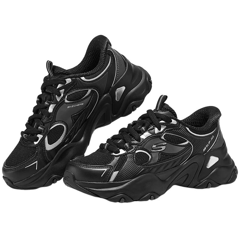 

Skechers 2025 Осень Flash-Wear Дышащие приподнятые папины кроссовки 37