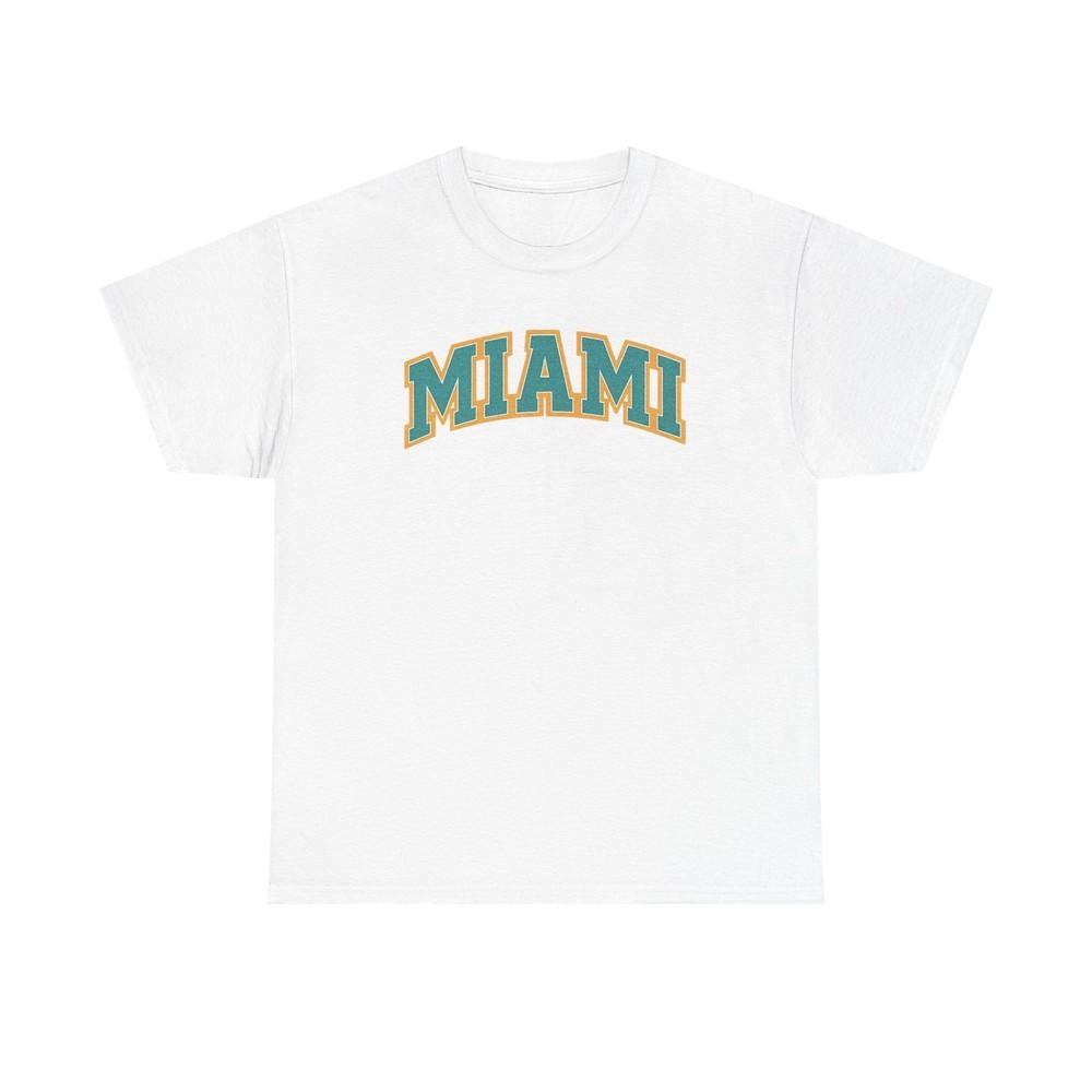 Vintage Miami Dolphins NFL PLAYER Unisex Tee Football Fan Gift Team Unisex T-Shirt XXXXL