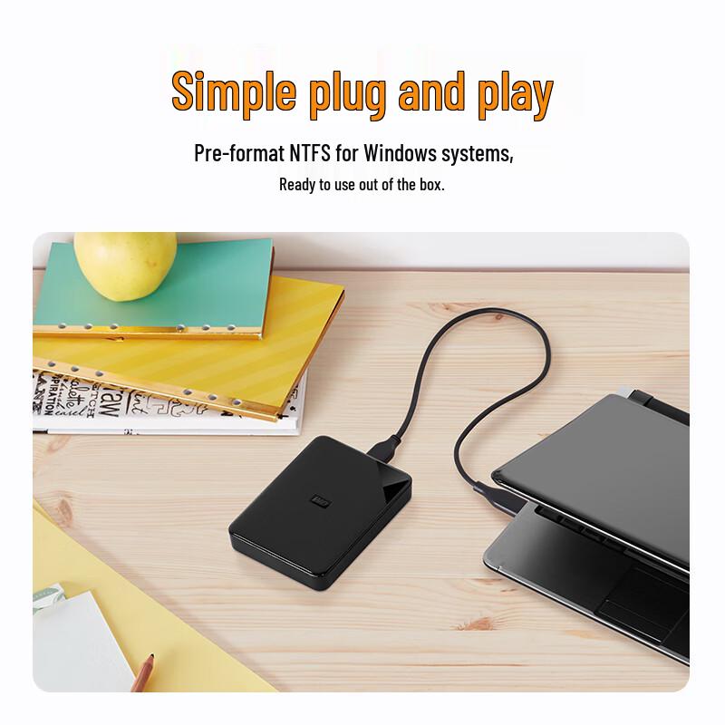 WD SE Series Portable External Hard Drive