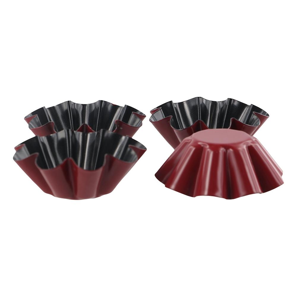Carbon Steel Egg Tart Molds Mini Tartlet Baking Mold Bakeware Flan Pan Mold  Pie Pizza