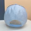 Hat Women's Color Semicircular Pearl Personality Baseball Cap Wind Heavy Industry Rhinestone Fashion Outdoor Shade Cap