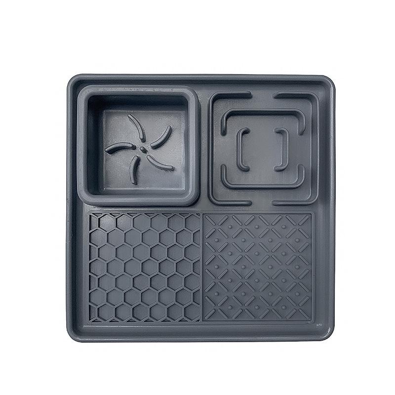 Silicone Non-Slip Waterproof Pet Feeding Mat - Easy Clean, Slow Feeder, Leakproof for Cats & Dogs