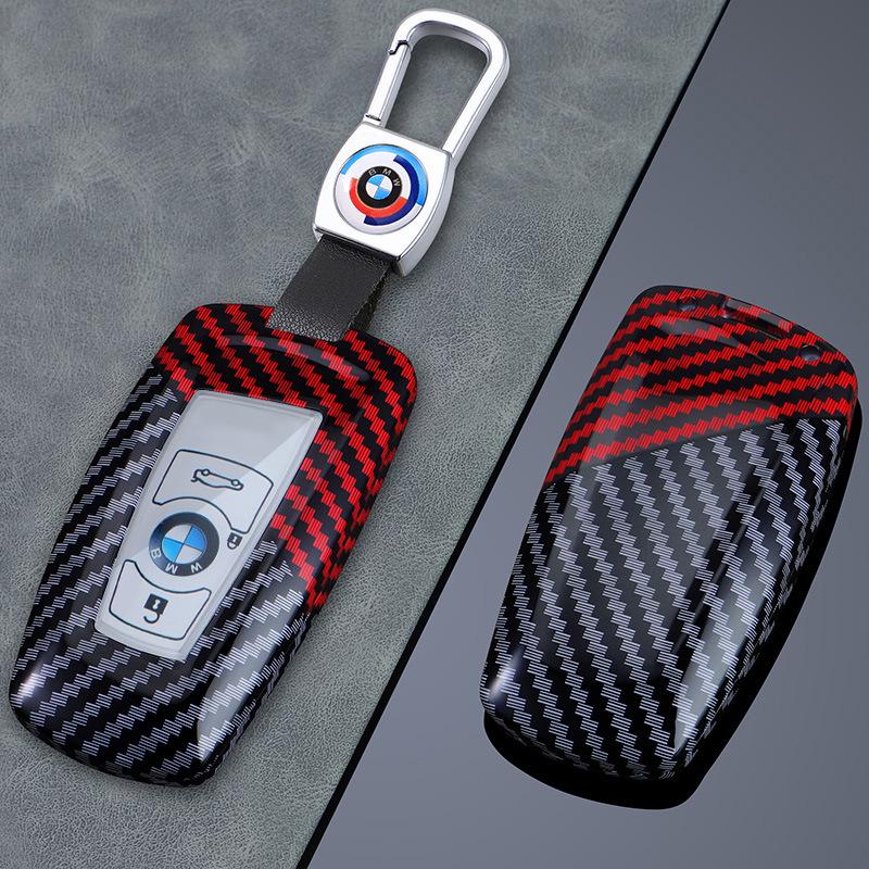 BMW Key Case for 3 Series, 5 Series, 6 Series GT, X1, X2, X3, X4, X5, X6 with Blade and Buckle.