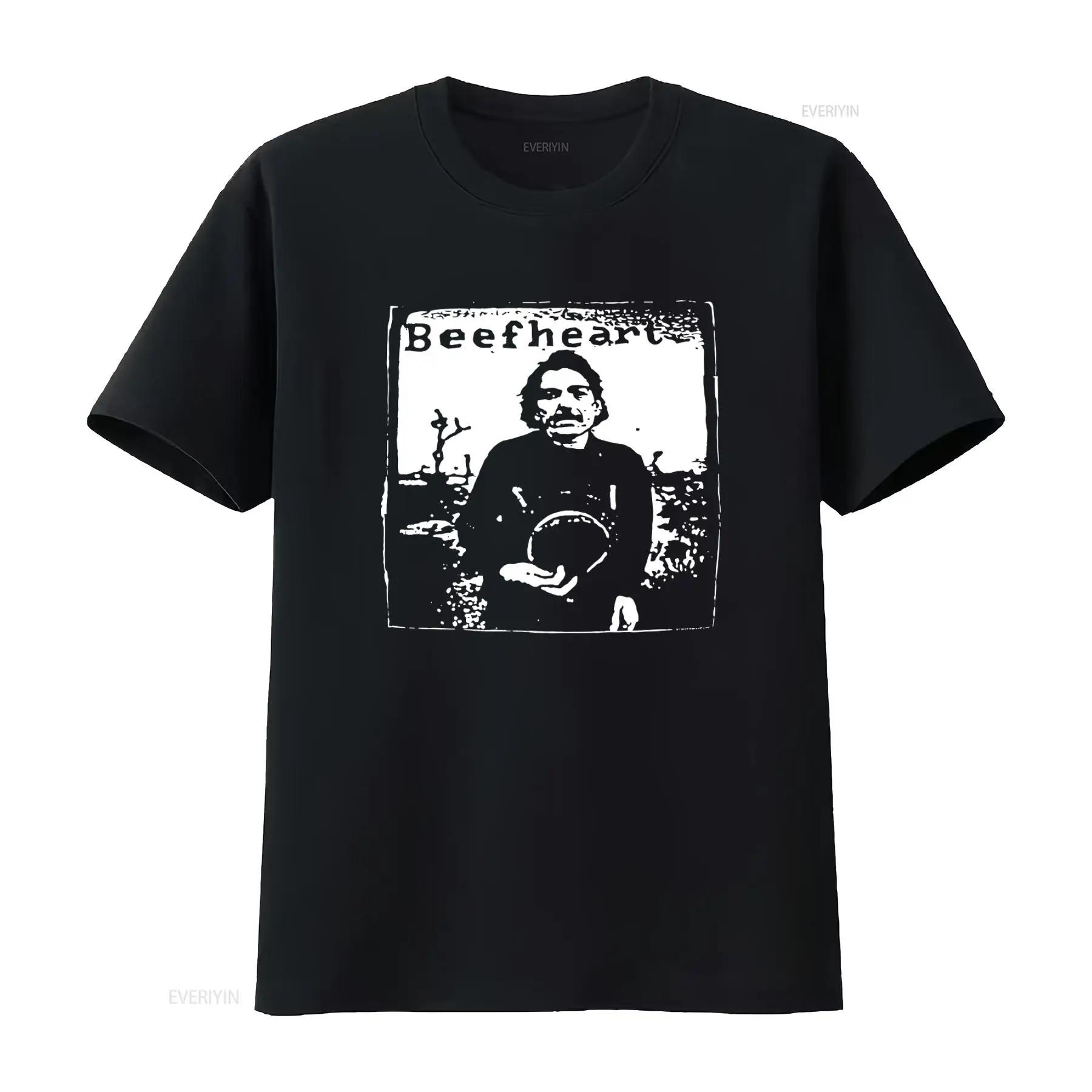 

Captain Beefheart and The Magic Band T Shirt Black S 5XL TMB2524 vintage Washed Stretched Top For Everyday Wear Soft graphic ... S разноцветный