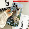 2DFlat Corgi On Rock Amid Butterflies and Flowers All Inclusive Film Hard iPhone Case, Compatible with iPhone 18 Pro Max 17 16 15 14 13 12 11