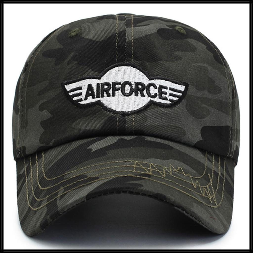 Camouflage Embroidered Outdoor CZA066 [White Fang] Cap, Design, Hat, Fashion, Men's, Women's, (Green)