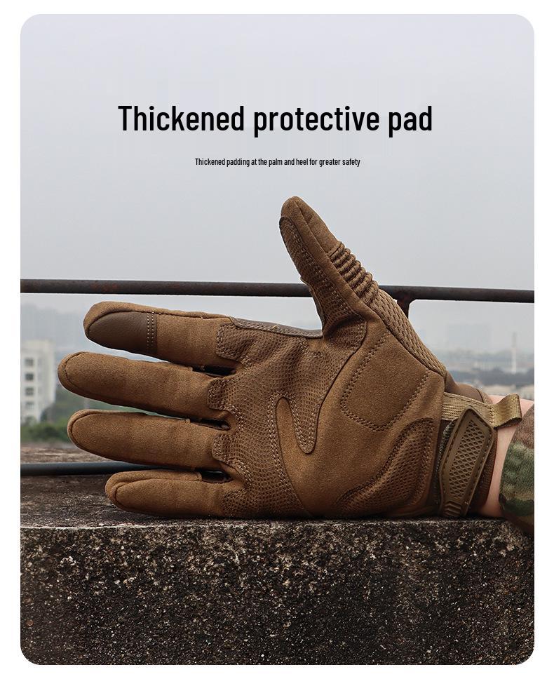 Men's Outdoor Non-Slip Touchscreen Tactical Gloves for Climbing, Motorcycling & Sports