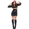 New Firefighter Game Uniform Female Pirate Costume Halloween Party Cosplay