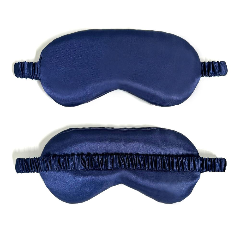 Eye Mask Satin Sleep Blackout Blindfold Soft Comfortable Travel Sleeping Mask Women Men Adjustable Elastic Band Eye Cover