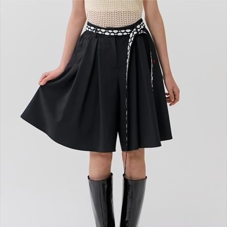 Baleudo Draped Pants Skirt