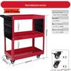 Heavy-Duty Three-Layer Mobile Tool Cart for Auto Repairs