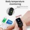 NORTH EDGE H5 Smart Watch Blood Pressure Body Temperature Monitor Bluetooth-Compatible Call Women Sports Fitness Tracker Band