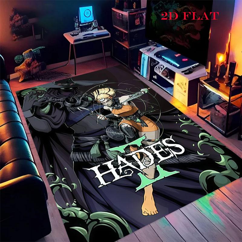 Hades game Carpet Rug for Living Room Bedroom Home Sofa Decoration,Kids play Nonslip Floor Mat