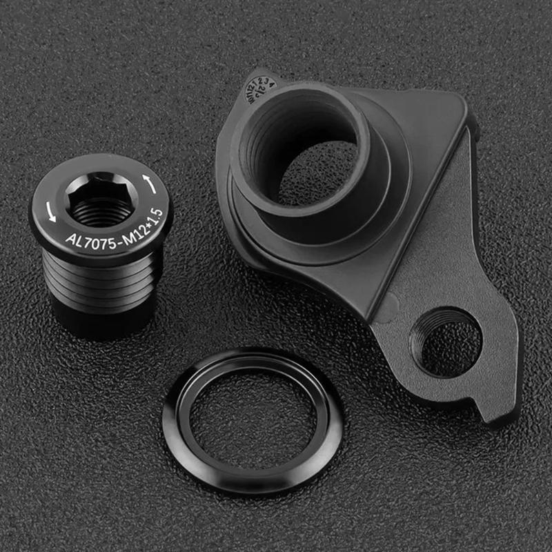 Multifunction Cycling Accessory High Strength Rear Derailleur Hanger for Improved Gear Shifting Efficiency Ride Comfort
