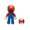 Sanei Trading Fcp 001 Super Mario Figure Collection Plus Mario Super Mushrooms Included [painted Action Figure  Total Height Approx. 105 Mm]