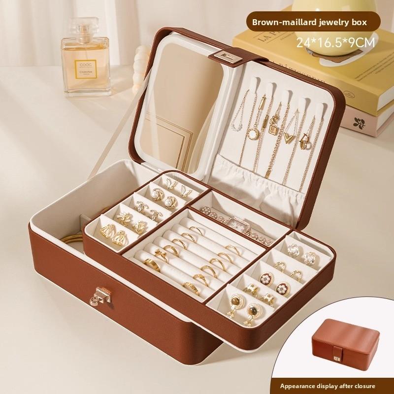 Jewelry Storage Box Earrings Earrings Necklace Hand Jewelry Box