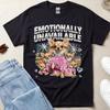 Emotionally Unavailable Shirt, Mcbling Clothes, Bedazzled Items Chihuahua Graphic Tee, Gyaru Jojifuku, Scenecore Clothes
