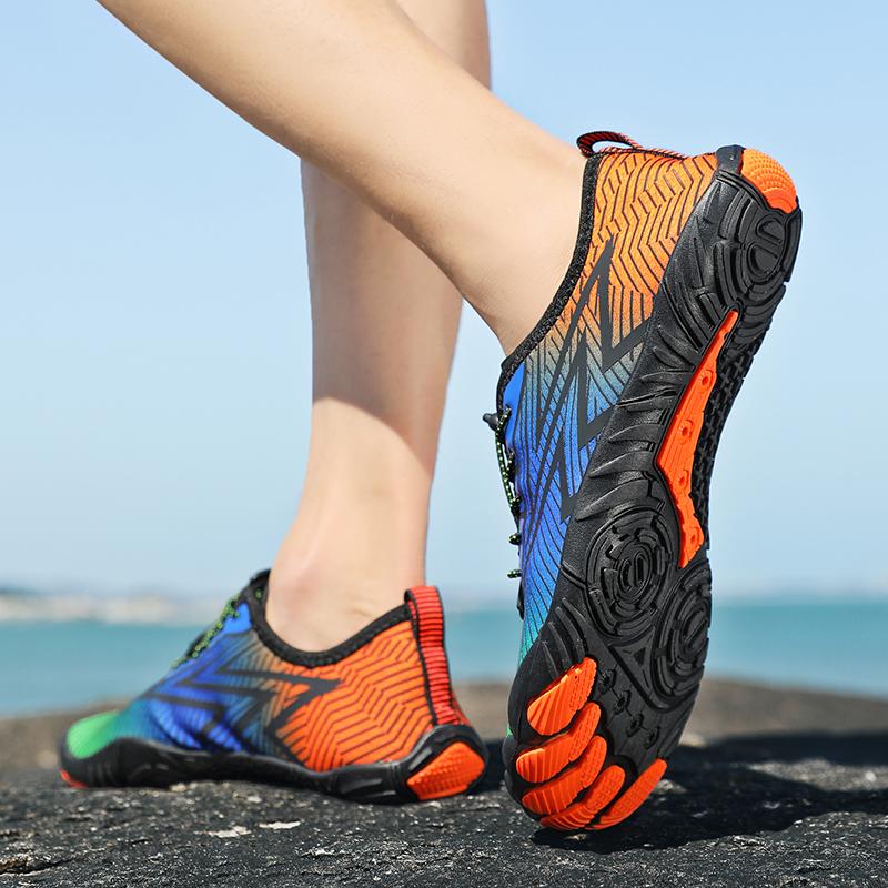 35-46 Water Sneakers Men/women's Five-finger Water Sneakers Large Size Beach Shoes Multifunctional Fitness Shoes