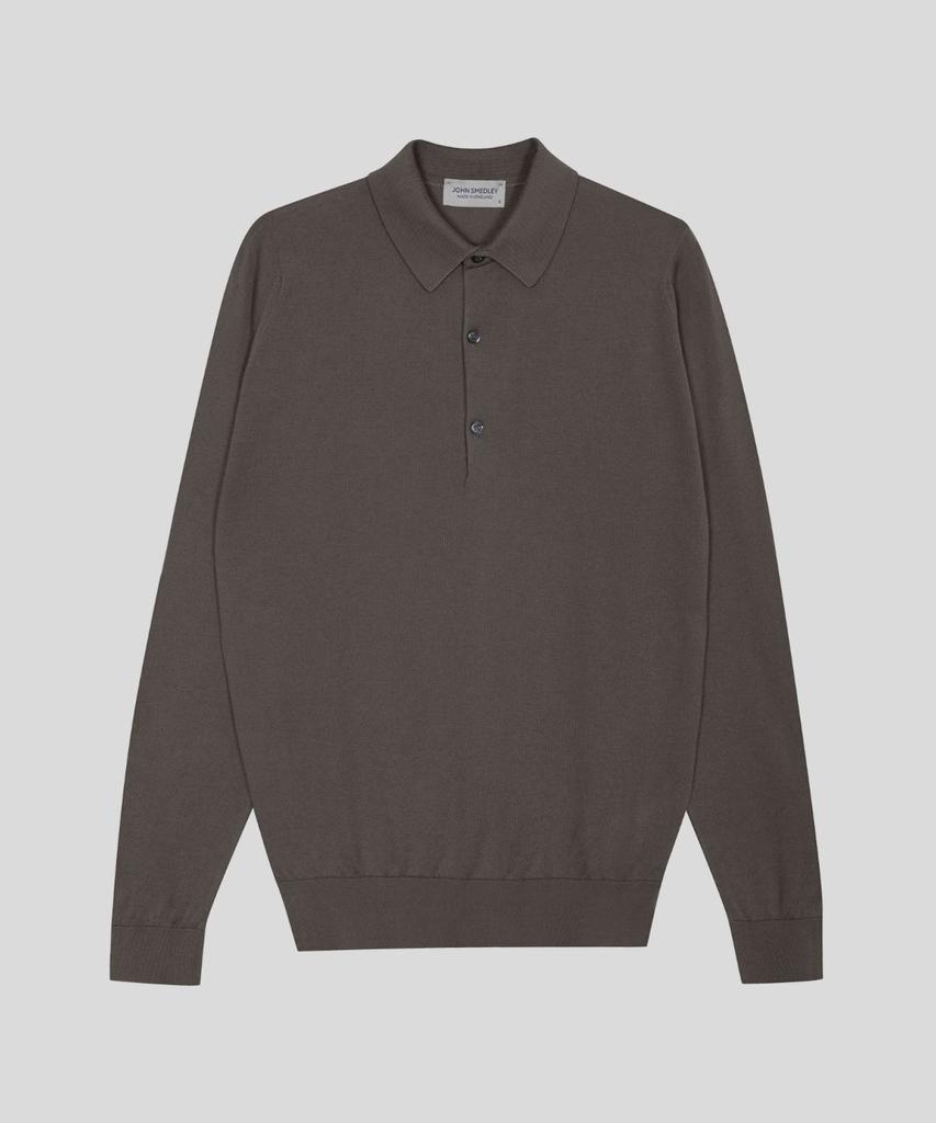 Jonseumedeulli Bradwell Sea Island Cotton Long Sleeves Polo Shirt Core 10 Colors (A Type)