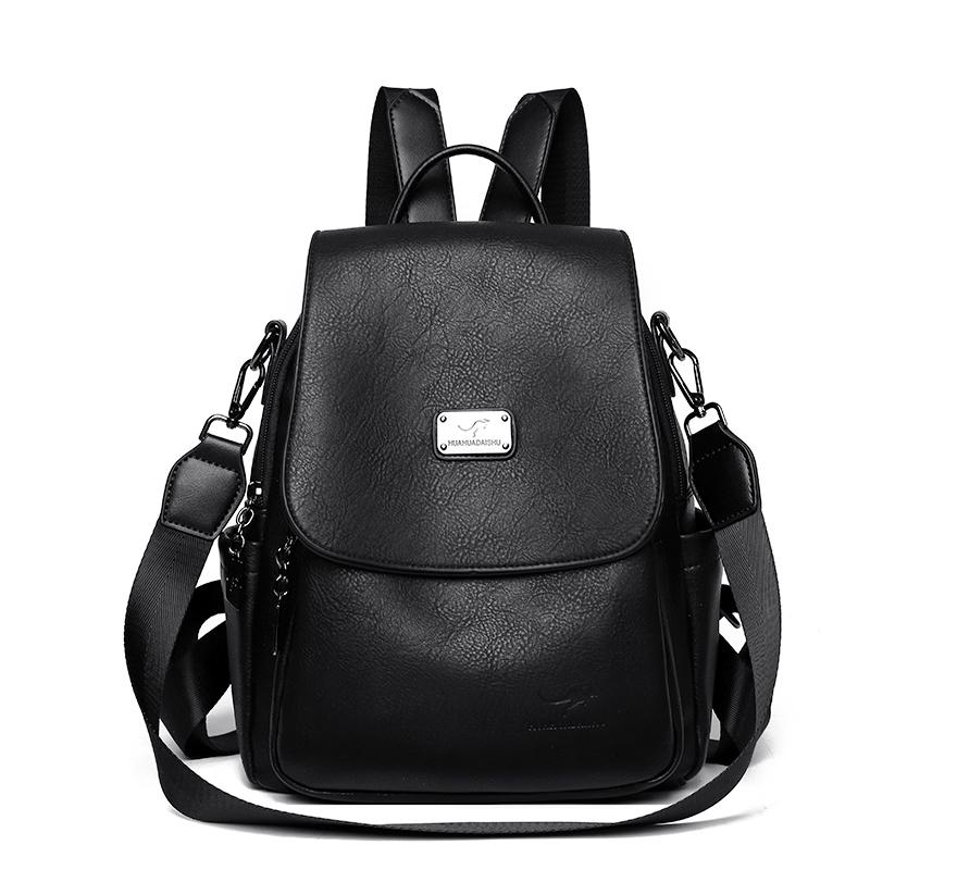 PU Backpack Women's Bag Large Capacity Travel Backpack