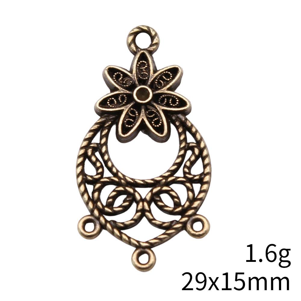 2025 Trend Accesories Water Drop Earring Connector Accessories Parts Ornaments For Home Accessories Parts