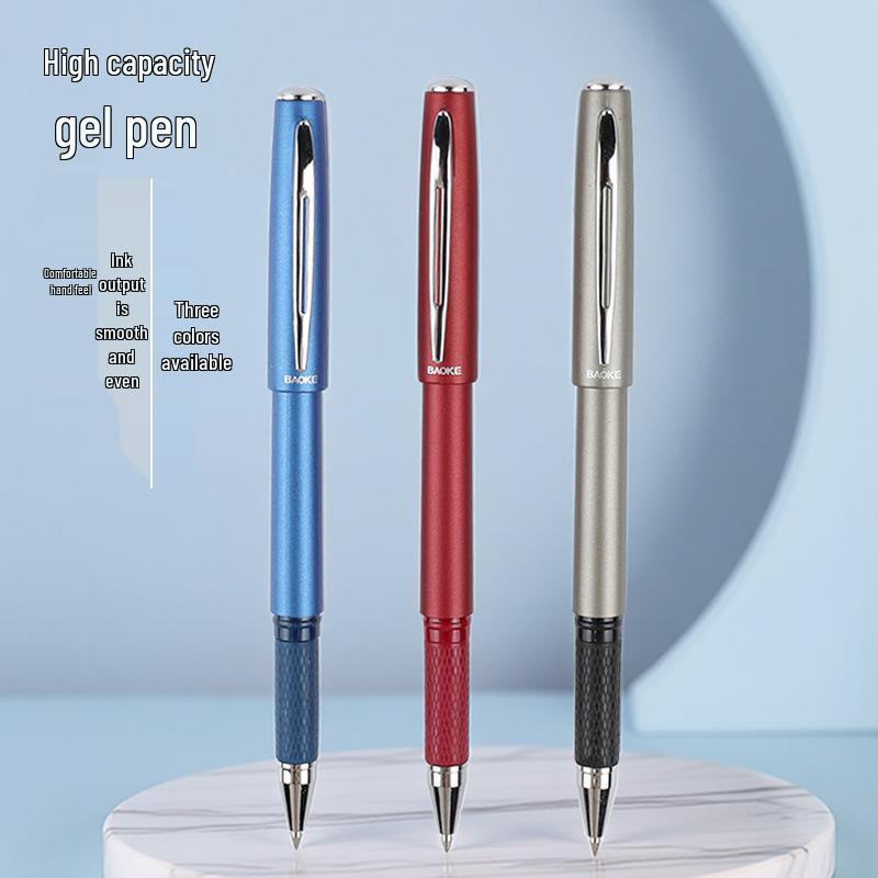 Black Calligraphy & Signature Ballpoint Pen Refill - Large Capacity, Ideal for Students & Office Use