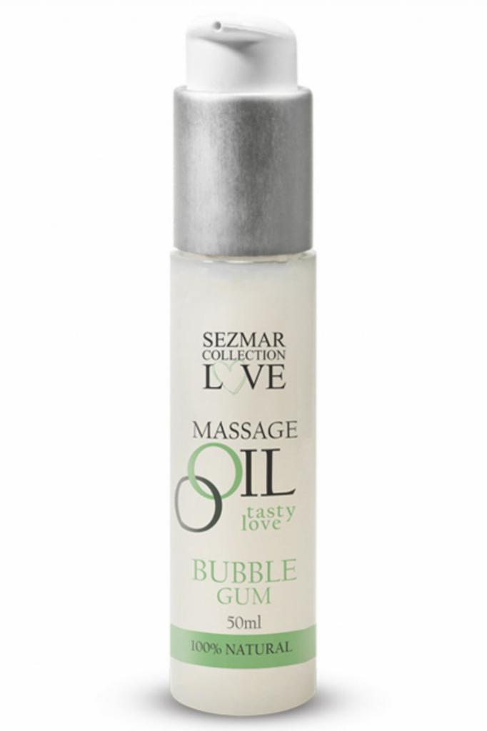 Edible Massage Oil Bubble Gum 50ml Sez051