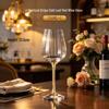 Yipan Premium Glass Wine & Champagne Glasses Set (Pack of 5)