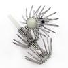 10PCS Stainless Steel Squid Jig Hooks Luminous Jigging Fishhook Lures  Cuttlefish Fishing