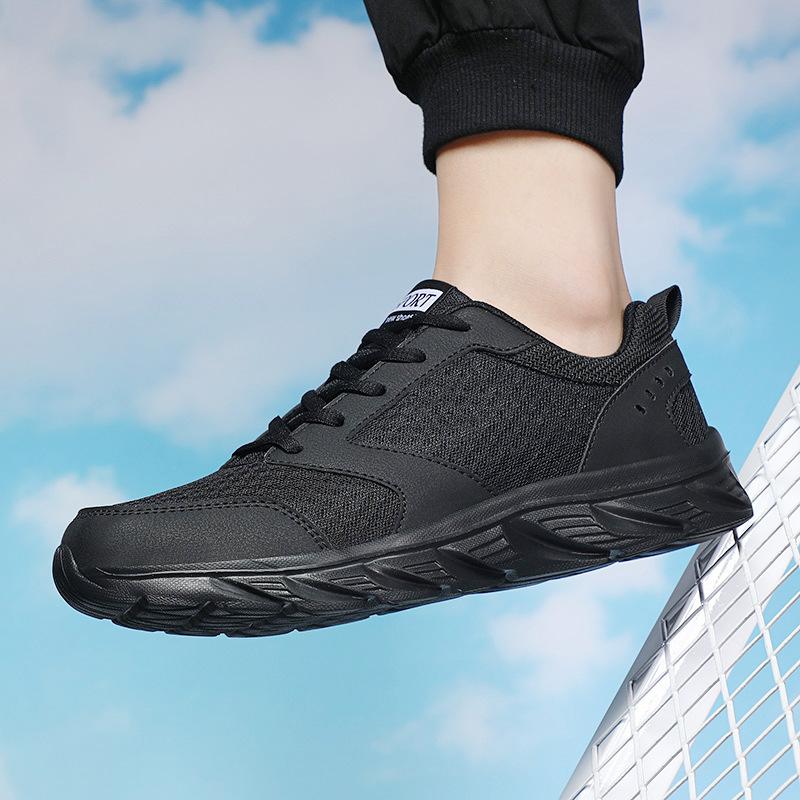 Boty Pánské nadměrné velikosti Léto Lehký Síťovaný povrch Pánské Prodyšné boty Móda Pánské Ležérní Tenisky Běžecké boty Tide